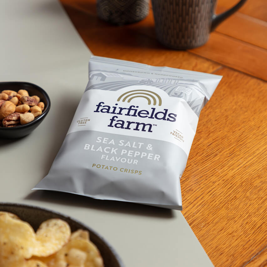 Sea Salt & Black Pepper Crisps