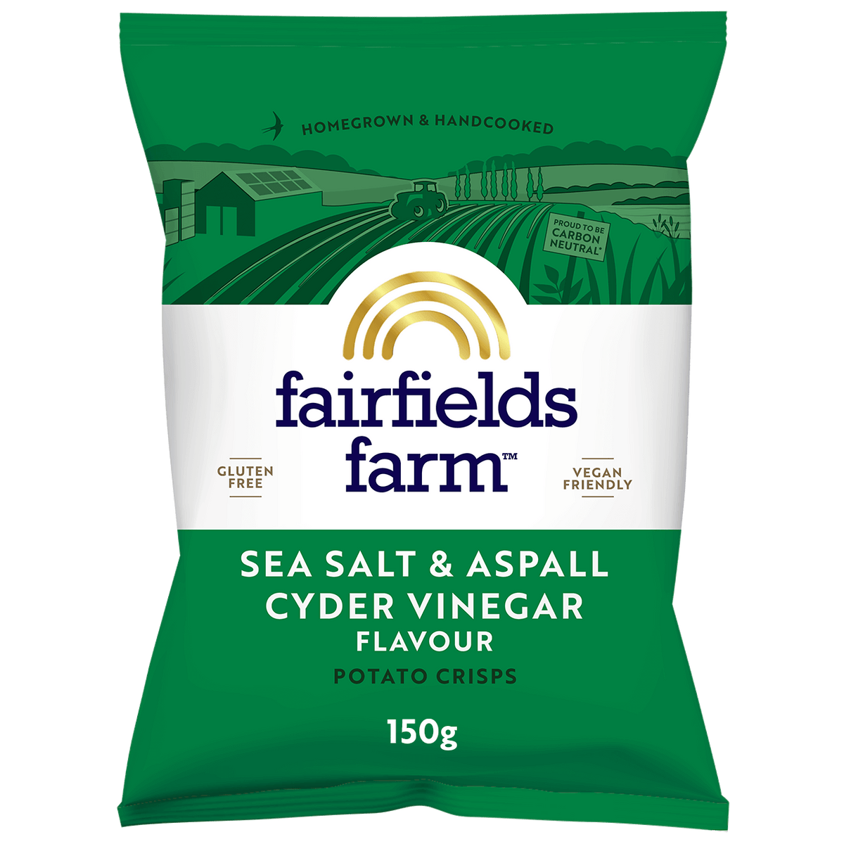 Sea Salt & Aspall Cyder Vinegar Crisps 150g