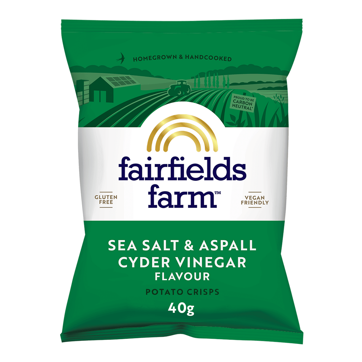 Sea Salt & Aspall Cyder Vinegar Crisps 40g