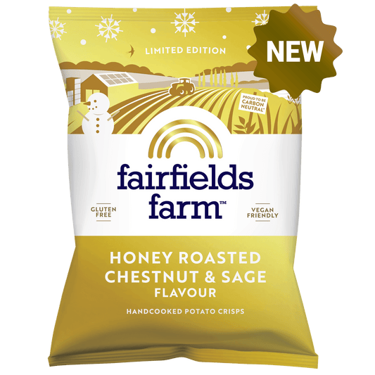 Honey Roasted Chestnut & Sage Flavour Crisps 10x150g Share Bags (Limited Edition)