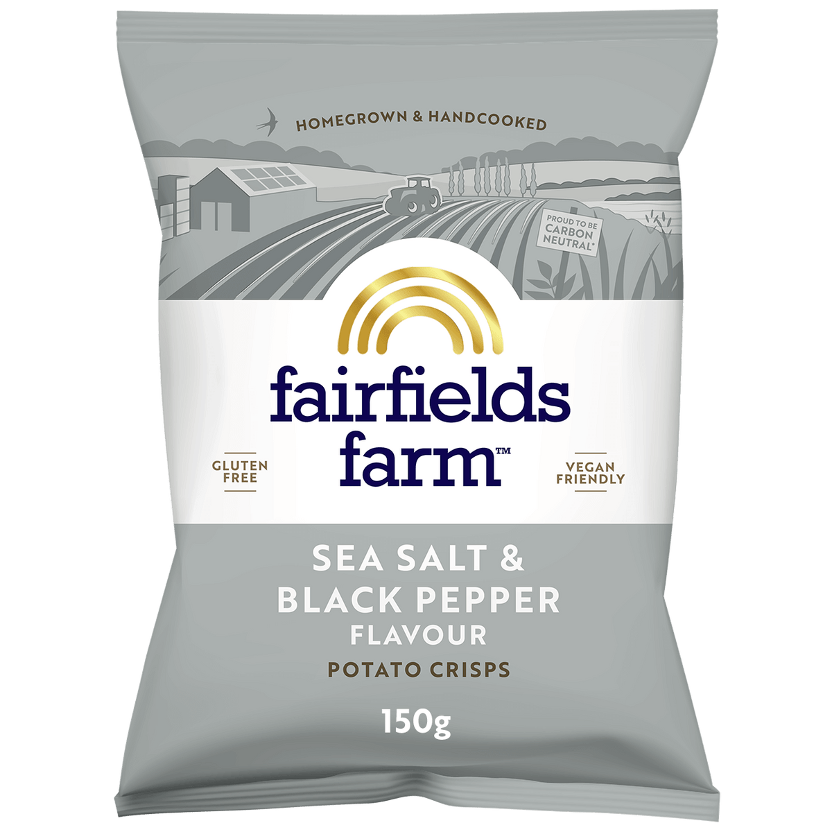 Sea Salt & Black Pepper Crisps 150g