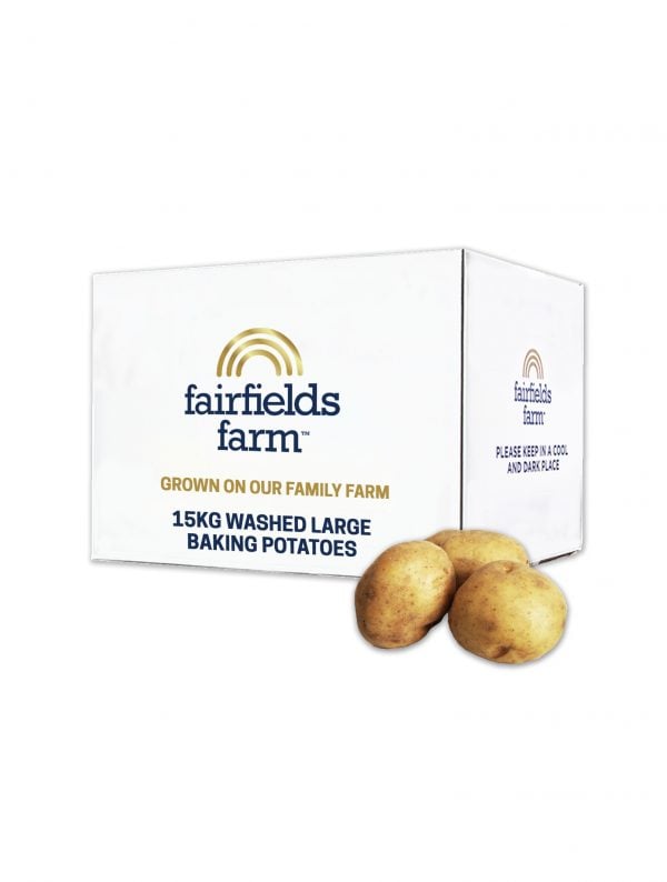 15kg Washed Large Potatoes