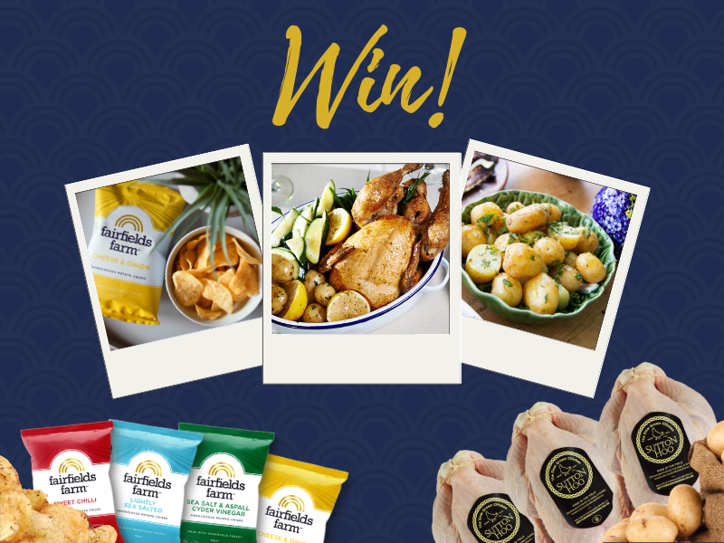 WIN with Sutton Hoo Chicken & Fairfields Farm