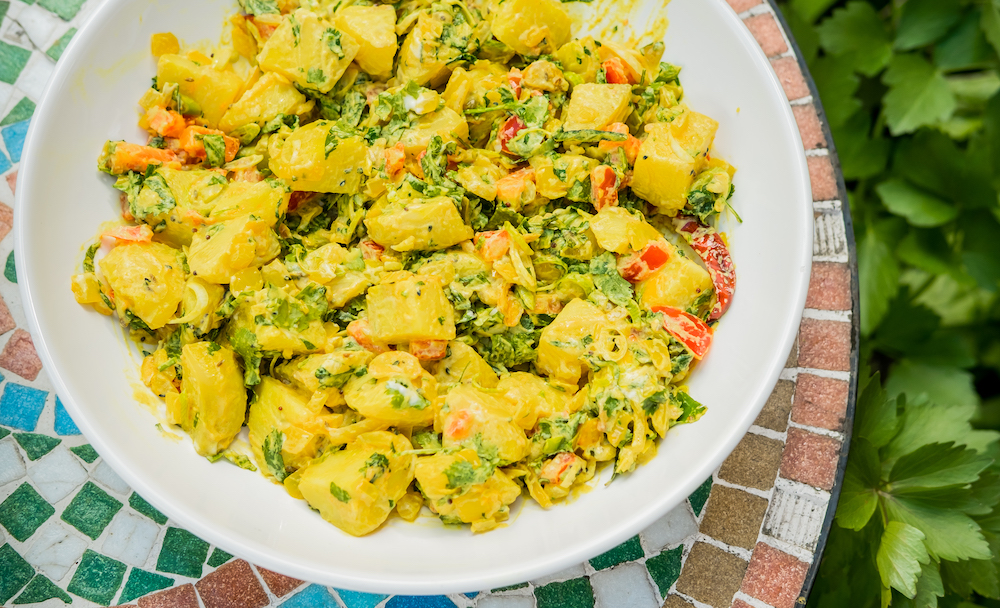 Guest recipe: Rafi’s Bombay Potato Salad