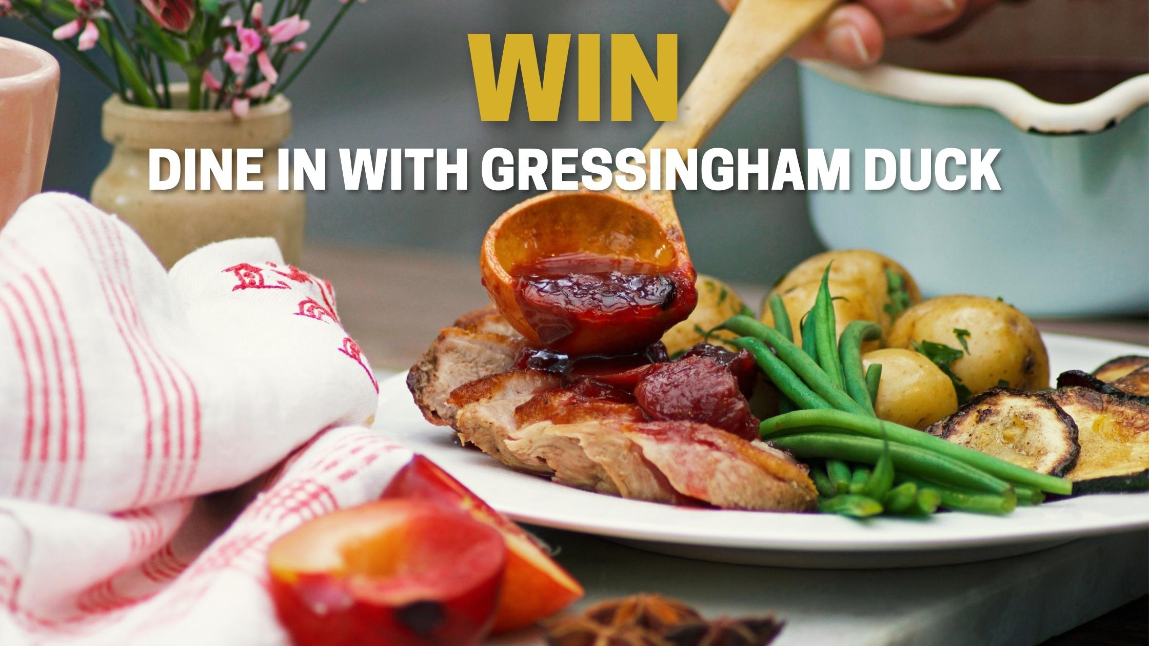 WIN – Dine in with Gressingham Duck & Fairfields Farm