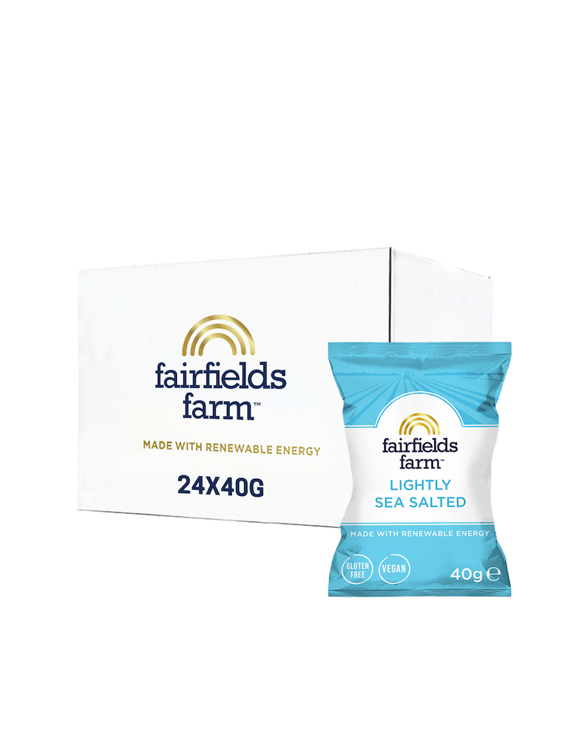 24 x 40g Bags – Lightly Sea Salted
