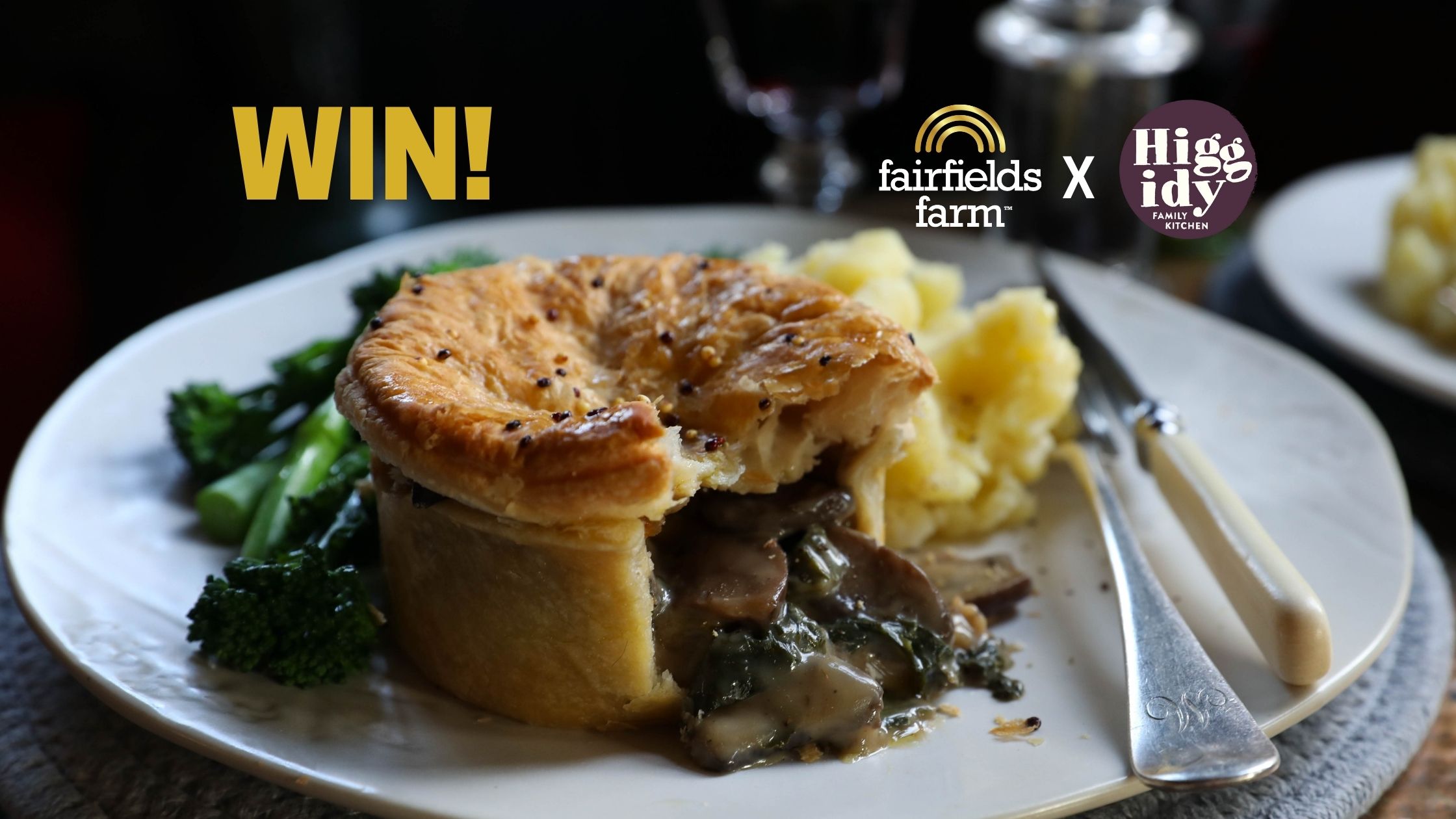 WIN Fairfields Farm x Higgidy Perfect Pie & Mash