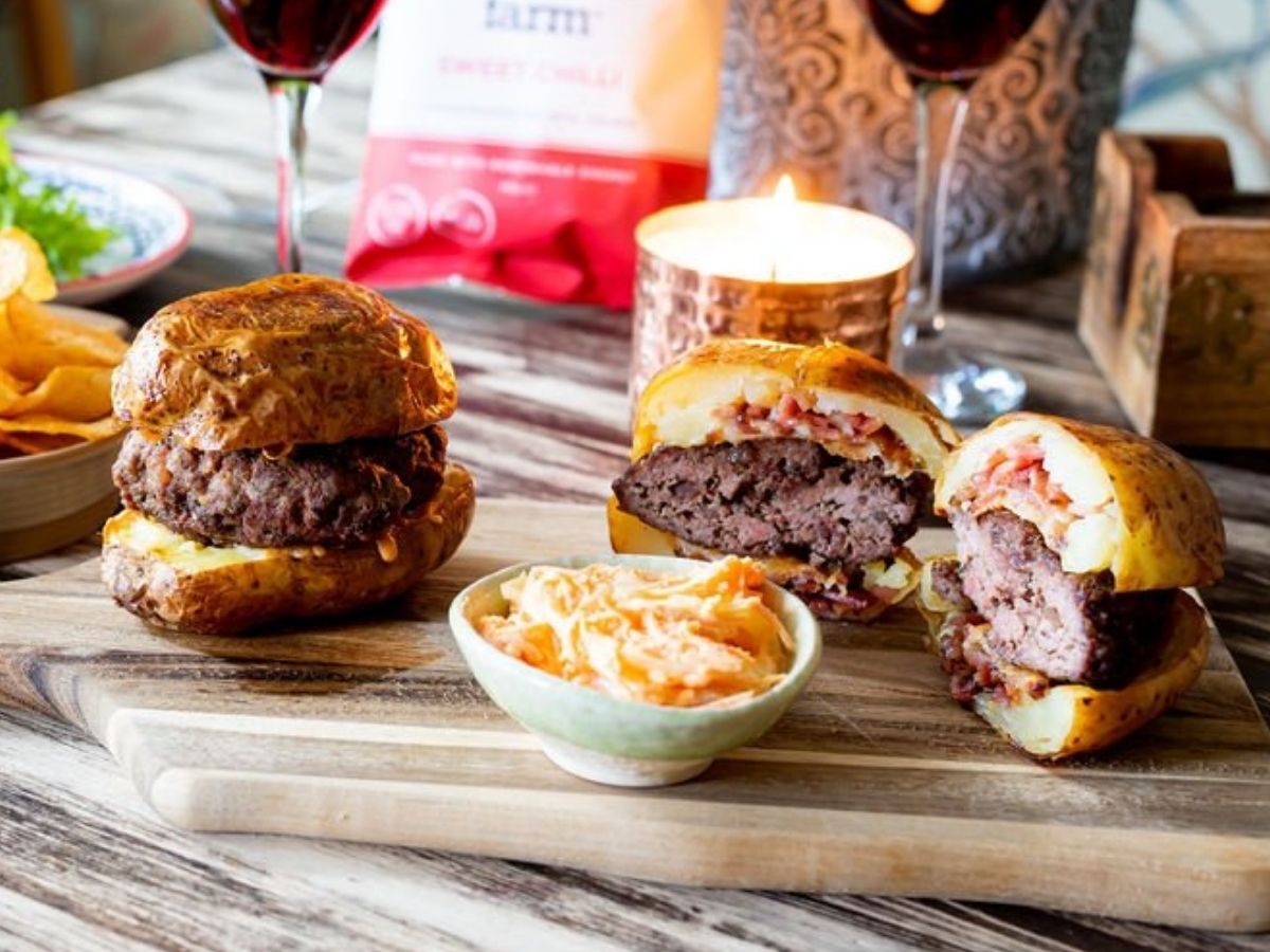 Jacket Potato Burgers