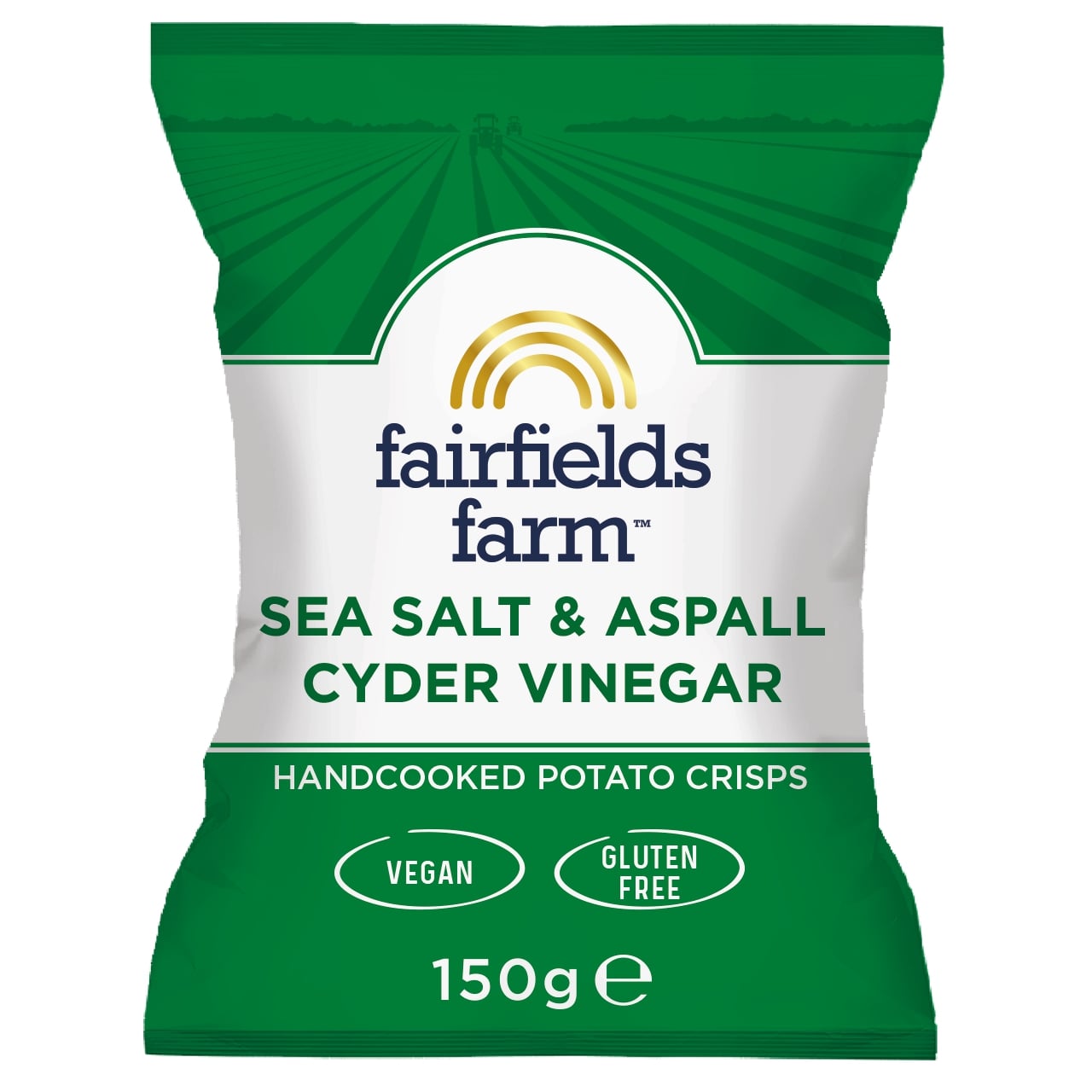 Sea Salt & Aspall Cyder Vinegar – 10 x 150g bags